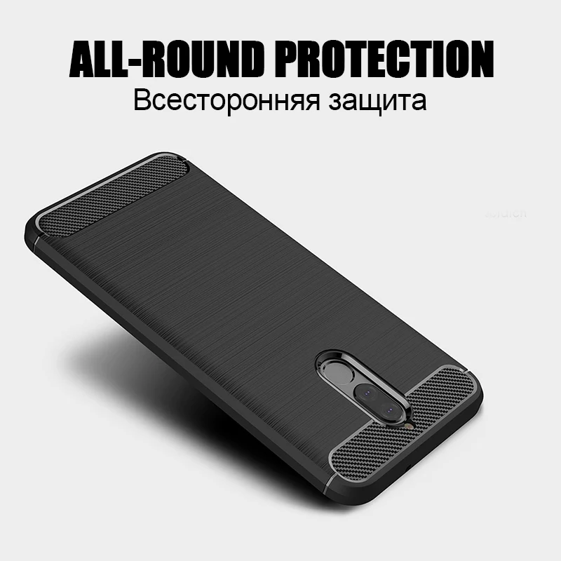 Matte Carbon Fiber Silicone Case For Huawei P10 P9 P8 Lite 2017 Case Soft TPU Cover For Huawei Mate 10 Lite P20 Pro P Smart Case (3)