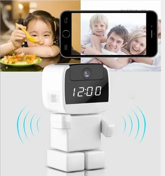 

IP Camera Wireless Robot Wi-fi Clock Camera Network robot