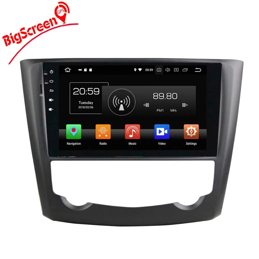 Top Android 8.0 8.1 Car DVD Stereo Player GPS Navigation multimedia For Renault Kadjar 2015 2016 Auto Radio Audio Video headunit 5