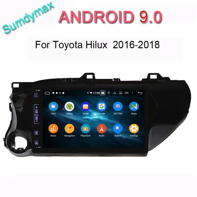 Best 10.1" octa core android 9.0 car dvd player for toyota hilux 2016 2017 2018 with gps radio stereo head unit wifi Bluetooth 4.2 0 Best 10.1" octa core android 9.0 car dvd player for toyota hilux 2016 2017 2018 with gps radio stereo head unit wifi Bluetooth 4.2 0