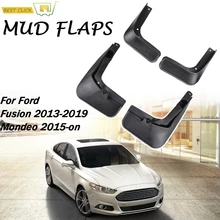 Набор литых брызговиков для Ford Fusion 2013- Mondeo mk5-on Брызговики крыло брызговиков Передние Задние