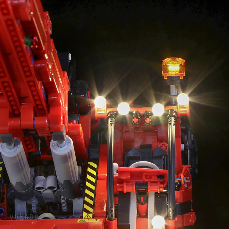 Светодиодный светильник для LEGO Mechanical Group 42082 строительный блок мальчиков и