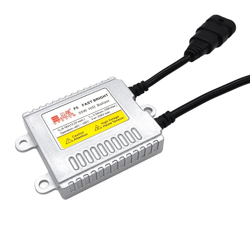 SKYJOYCE цельнокроеное платье 12В 55 Вт Быстрый Яркий HID балласт F5 Быстрый старт цифровой тонкий блок зажигания xenon HID балласт для HID переделочный комплект