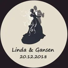 100 шт Оригинальная наклейка и индивидуальный логотип свадебный стикер s дизайн ваш собственный стикер s персонализированные наклейки Boda