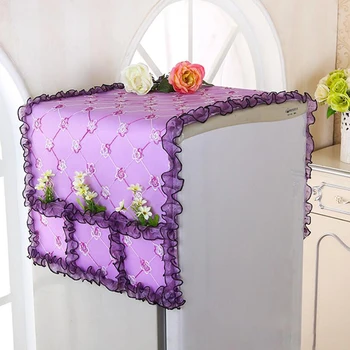 

High Quality Muti-use Pouch Organize Storage Bag Lace Refrigerator Dustproof Cover Super Practical Fridge Lattice Protect