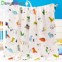 4 слоя бамбуковые муслиновые пеленальные одеяло для новорожденного одеяло для ребенка пеленать одеяло прямоугольной формы, из муслина пеленки Хлопок Детская ванна
