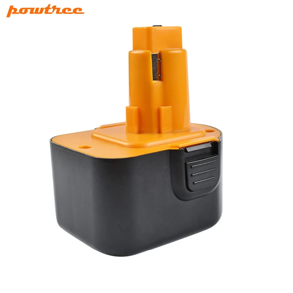 Powtree For Black&Decker Firestorm 12V 3000mAh PS130 Power tool battery Replaceable PS130A A9275 A9252 HP331 HP331K-2 HP331K2