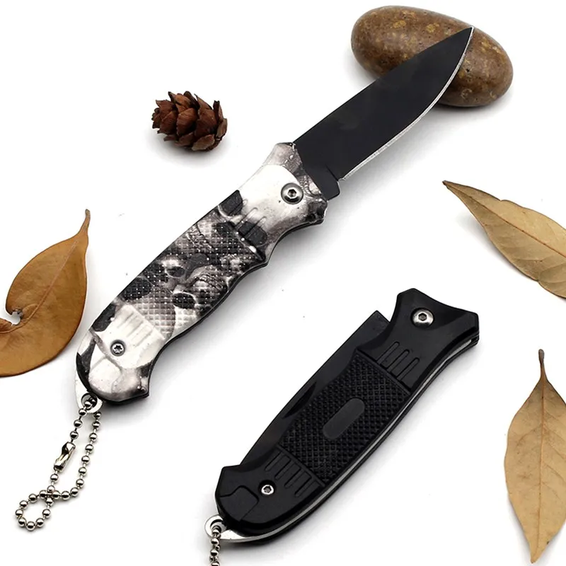 Черный складной нож кемпинг охотничий нож тактический нож для выживания алюминиевая ручка Открытый Карманные Инструменты для