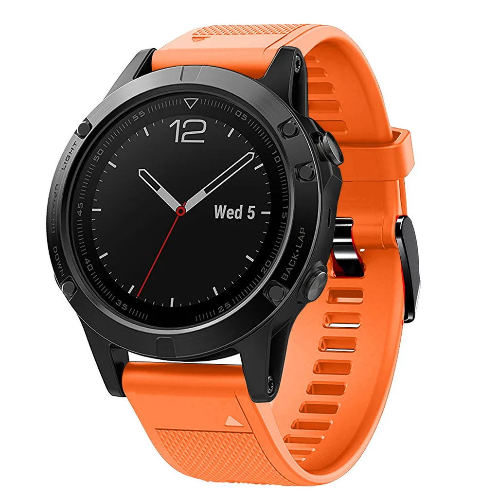 

2019 watch brand Replacement TPU Soft Watch Band Strap For Garmin Fenix 5/5 Plus Smart Watch usps dropshipping