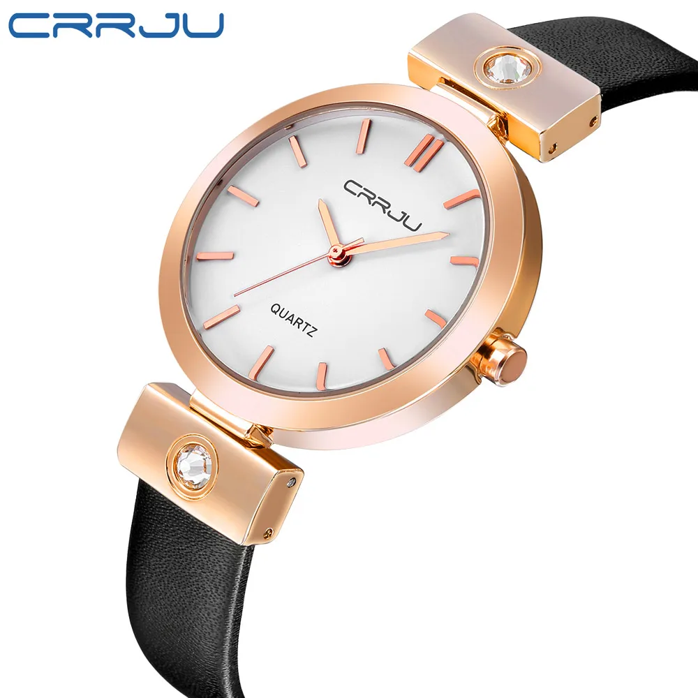 

Brand Women's Watches Luxury Quality Simple Quartz Ladies Jewelry Fashion Clock Leather Bracelet Wristwatch relojes