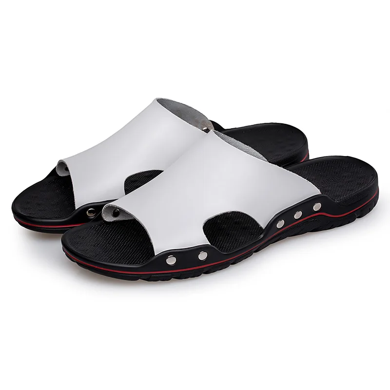 

man mens sandals summer male comfortable shoe casual boys students shoes flat mens sandals designers black