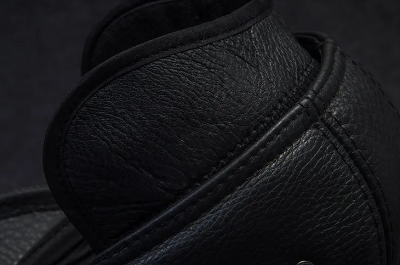 mens knit beret 2021 Genuine Leather Windproof Duckbill Berets Man Cap Cowhide Gorras Black Ear Protection Casquette Hats For Male Drake Boina beret male