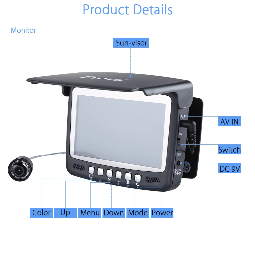 High Quality fish finder camera