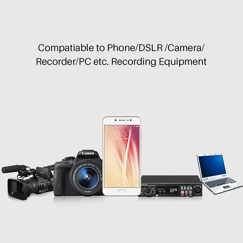 Buy Online BOYA BYMM1 Video Record Microphone Compact VS Rode