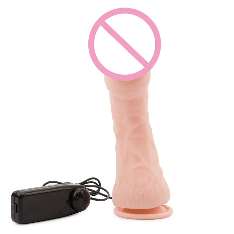 Super Soft Silicone Huge Dildo Realistic, Multi Speed Big Dildo Vibrator, Artificial Penis Suction Cup, Adult Sex Toys for Woman