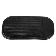 Автомобильная Нескользящая приборная панель, волшебная липкая накладка, нескользящая резиновая гелевая Подушка для iPhone, мобильный телефон, авто аксессуары для интерьера, черный цвет