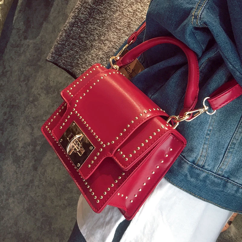 

2019 summer bag new Korean version of the trend of the shoulder Messenger bag retro handbag wild handbags.