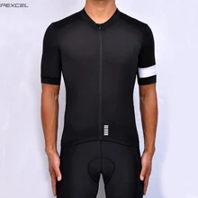 SPEXCEL черный белый альпинист PRO TEAM с коротким рукавом AERO JERSEY Racing tight fit велосипедная Экипировка высшего качества