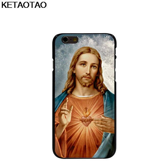 KETAOTAO sacred heart of Jesus чехлы для телефонов iPhone 4S 5C 5S 6S 7 8 Plus XR XS Max XS8 9 6 Чехол Мягкий ТПУ