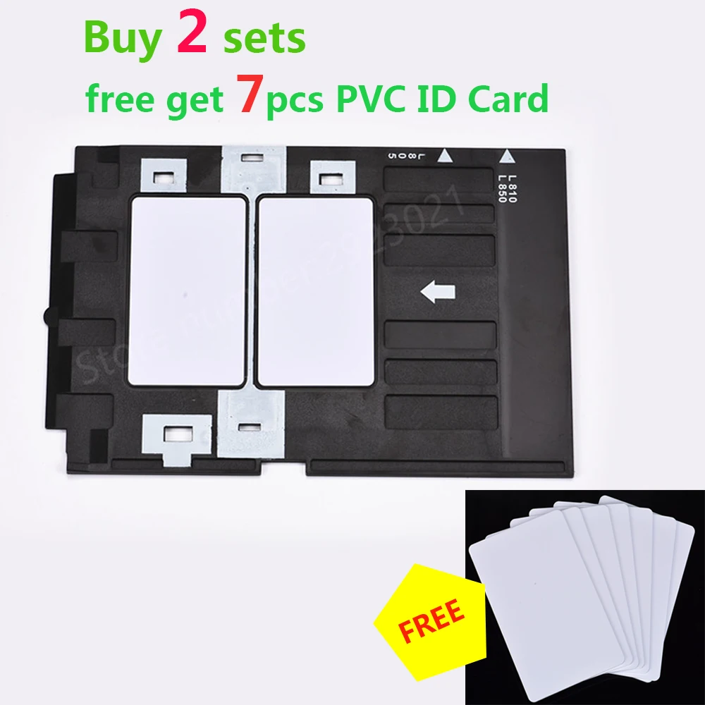 PVC ID Card Tray printer PVC card Printer Tray for Epson P50 L800 L801