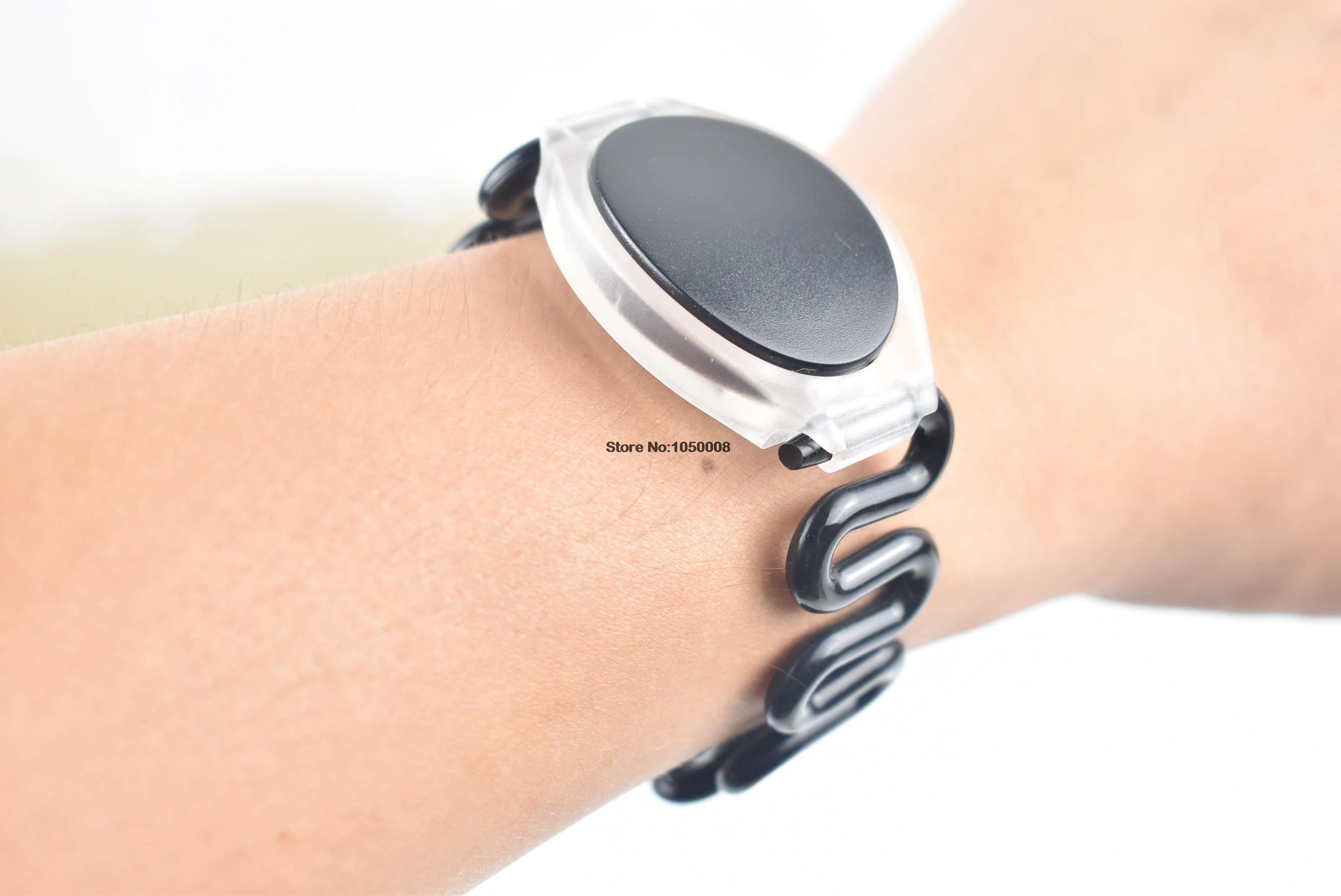 125Khz T5577 Rewritable RFID Bracelet Silicone Spring Wristband Watch