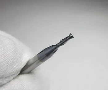 

diameter 2mm two 2 flutes HRC45 Tungsten Carbide end mills milling cutter CNC machine lathe endmills for steel L=50mm 45HRC