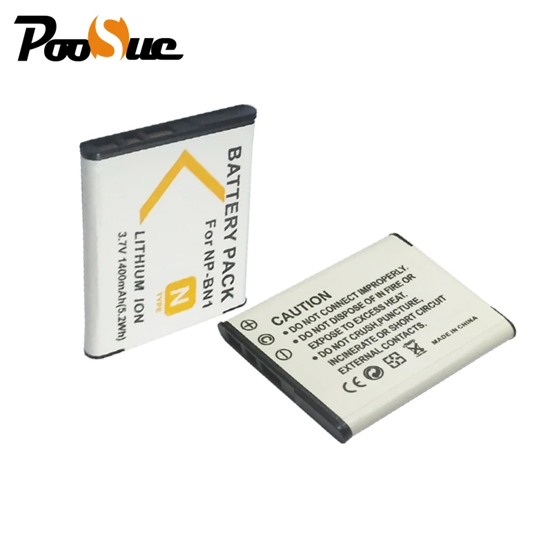 2x1400 mAh NP BN1 для SONY батарея + USB двойное зарядное устройство Sony DSC W380 W390 W320 W630 TX5 камера