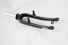 20INCH BMX folding bike fork U7 111MM aluminum ultra-light bicycle fork v brake no logo 3k glossy matte full carbon fiber folding bike 451 bmx fork 14 16 20 inch bike v brake bicycle front forks