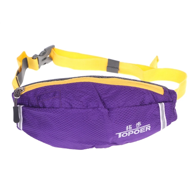 

2019 New Women Men Running Bum Bag Travel Hiking Sport Fanny Pack Waist Belt Zip Pouch
