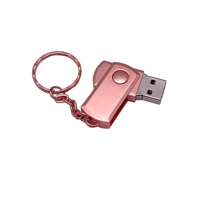 Высокое качество металла карту флэш-памяти с интерфейсом usb 4 GB 8 GB 16 ГБ, 32 ГБ, 64 ГБ памяти Флеш накопитель мини-компьютер подарок флешки интерфейсом usb cle usb - Цвет: pink