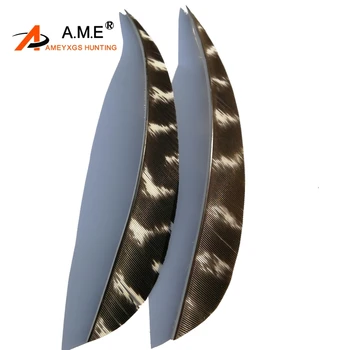 

50/100pcs Archery Arrow Turkey Feather 5 Inch Natural Arrow Vanes Teardrop fletched Left Wing Arrow Feather Arrow Accessories c