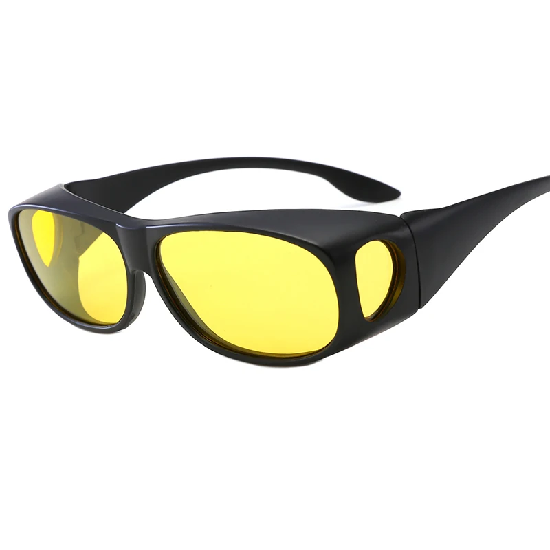 Samjune очки ночного видения, очки, ветрозащитные песочные солнцезащитные очки, брендовые дизайнерские желтые очки для ночного вождения, Gelbe Nachtfahr - Цвет оправы: C2