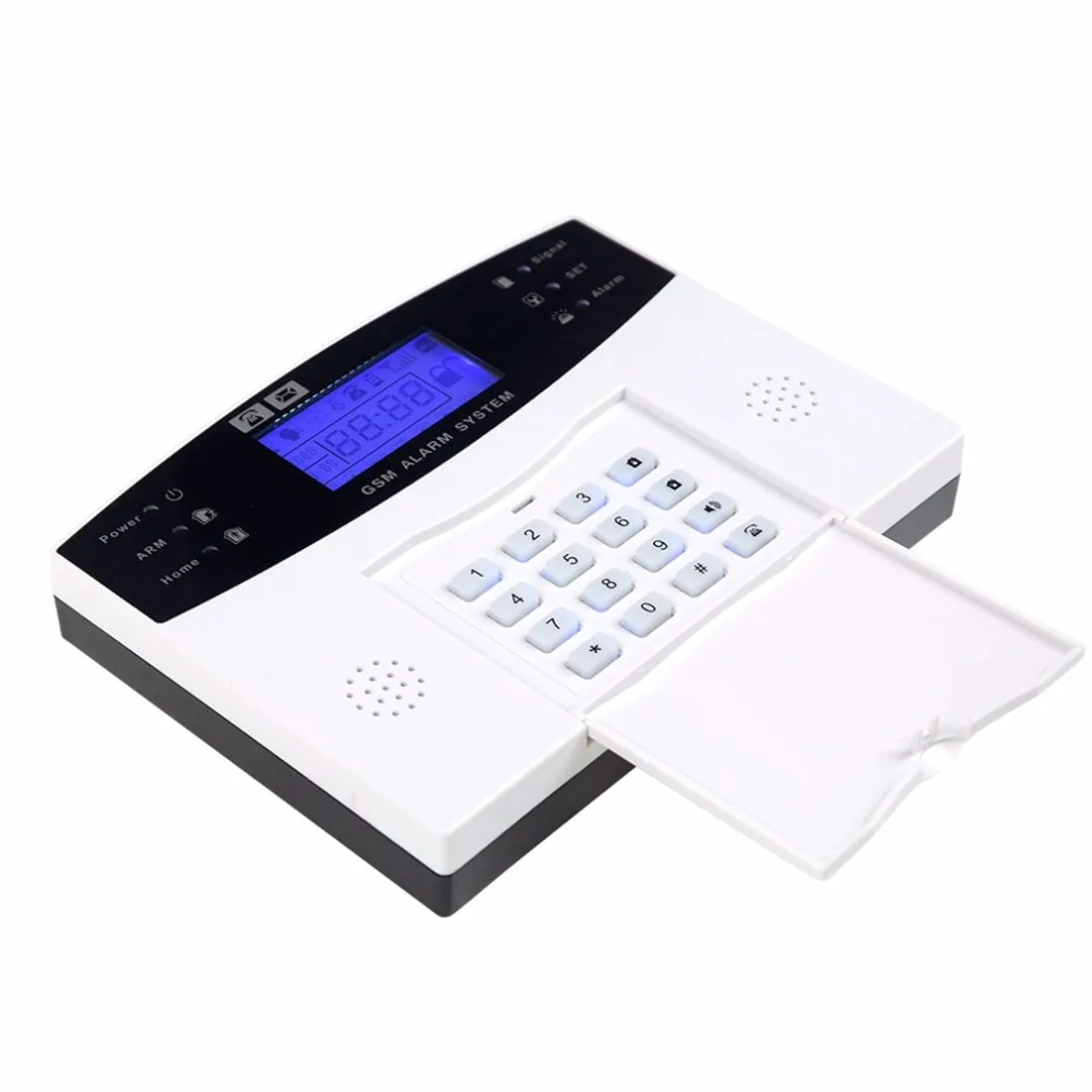 

BA-8006-GSM Home Security GSM Alarm System Alarm Host with LCD Call for Intruder Burglar 8 Wired And 99 Wireless Defense Zones