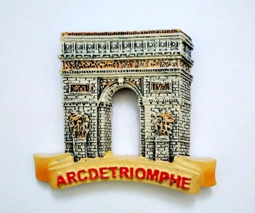 Arc de Triomphe, Париж, Франция 3D магниты на холодильник сувениры для туристов в коллекцию на холодильник магнитные наклейки домашний Декор подарок - Цвет: 005