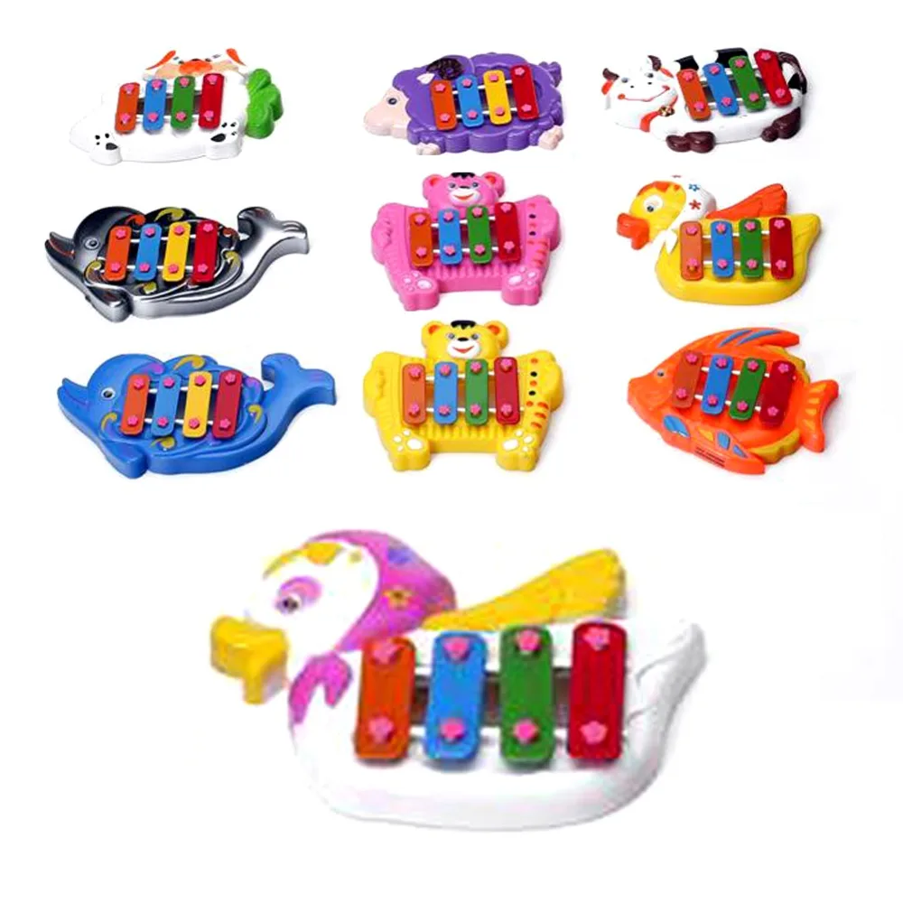 Just Beat It 4 note Resonator Bells Animal Design for Kids Educational Toy Gift