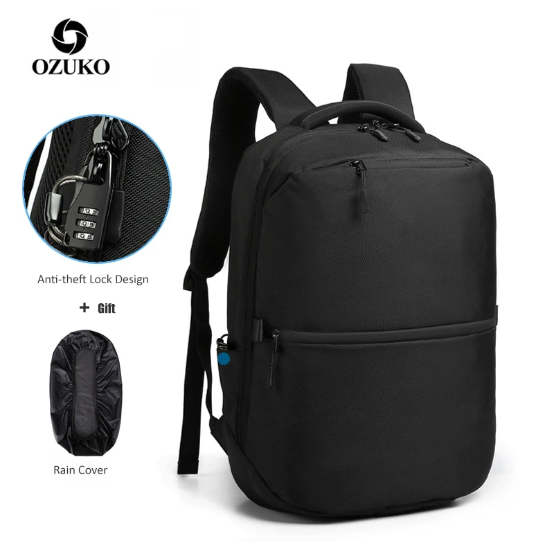 Fashion Men Women Notebook Laptop Backpack Waterproof Travel School Bag USB Port
