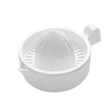 Мини-пластиковая двухслойная бытовая ручная соковыжималка для цитрусовых соковыжималка для апельсинов, лимона, фруктов, соковыжималка с ручкой, портативная машина