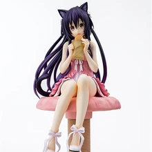 Haocaitoy Figure Toys Yatogami Tohka date a live Anime Necomimi Action Figures Dolls PVC Model Toys For Collecting Gift 18.5cm Haocaitoy Figure Toys Yatogami Tohka date a live Anime Necomimi Action Figures Dolls PVC Model Toys For Collecting Gift 18.5cm