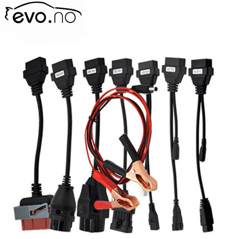 

Promotion price ! Cables For WOW CDP Pro OBDII Cars Diagnostic Interface Tool For Full set 8pcs Car Cables