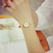 watches women fashion watch 2017 leather stainless steel gold watches 2017 leather bracelet waterproof watch Zegarki damskie #16