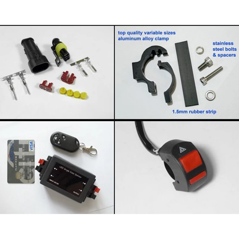 Huiermeimi 2 шт. 35 Вт 4* U2 12 V led moto rcycle фар sportster прожекторы moto head точечные светильники moto rbkie декоративные светодиодные лампы дневные ходовые огни
