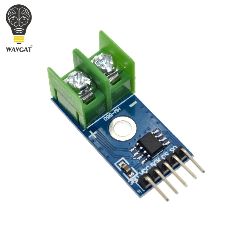 

WAVGAT MAX6675 K-type Thermocouple Temperature Sensor Temperature 0-800 Degrees Module