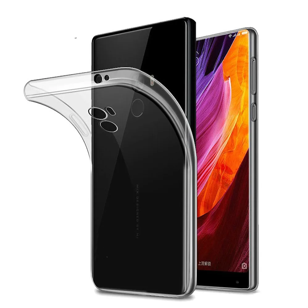 Чехол для Xiaomi mi mix силиконовый чехол HOBBIT Оригинальный задняя крышка из ТПУ