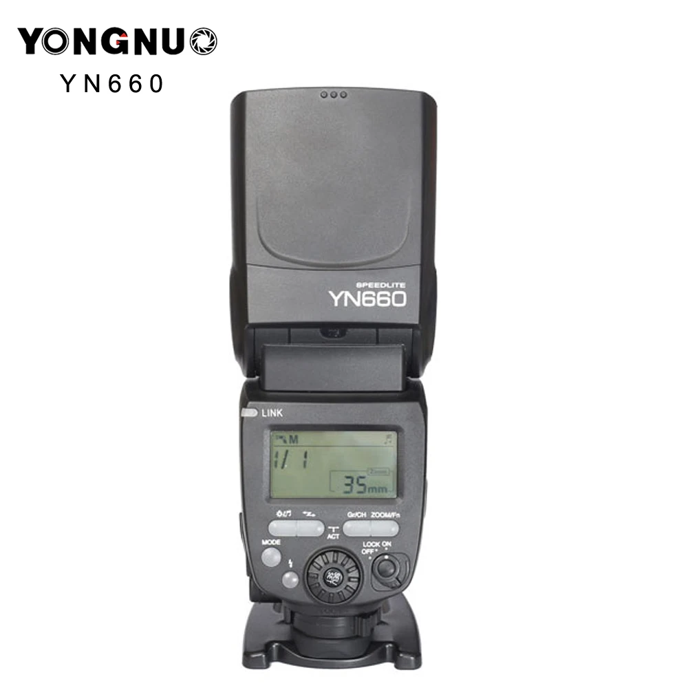 YONGNUO YN660 обновленная версия YN560-IV) 2,4 ГГц Вспышка Speedlite беспроводной трансивер Интегрированный для Canon Nikon Pentax Olympus