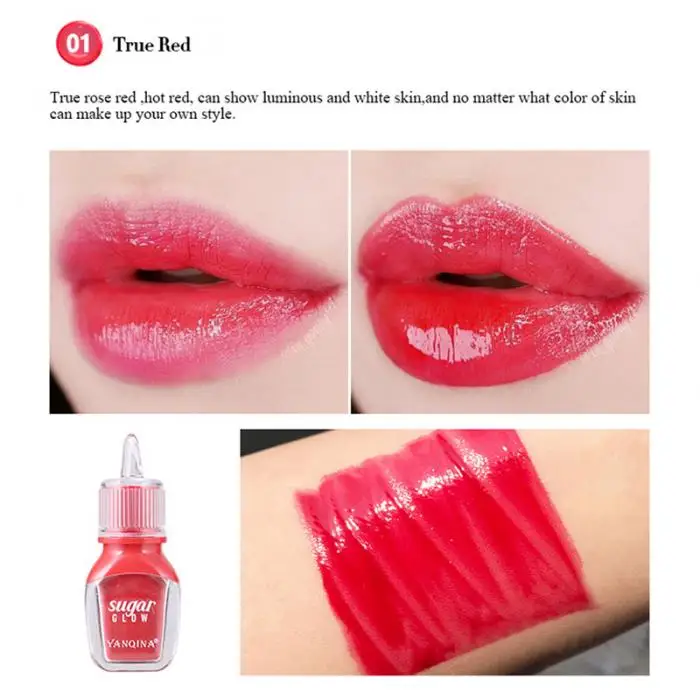 Hot Lip Glaze Liquid Lipstick Long Lasting Waterproof Non-stick Moisturizing For Women Makeup SJ66