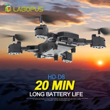 Lagopus D8 Камера Drone 20 минут Drone батареи 5MP FPV WI-FI 1080 P Drone с Камера HD мини-Дрон Квадрокоптер складной