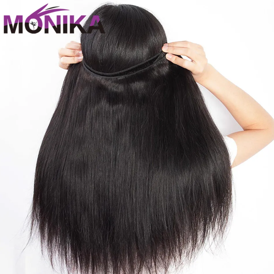 Monika Brazilian Straight Human Hair Bundles With Closure Straight Hair 3 Bundles With Closure Brazilian Hair Weave With Closure Monika Brazilian Straight Human Hair Bundles With Closure Straight Hair 3 Bundles With Closure Brazilian Hair Weave With Closure