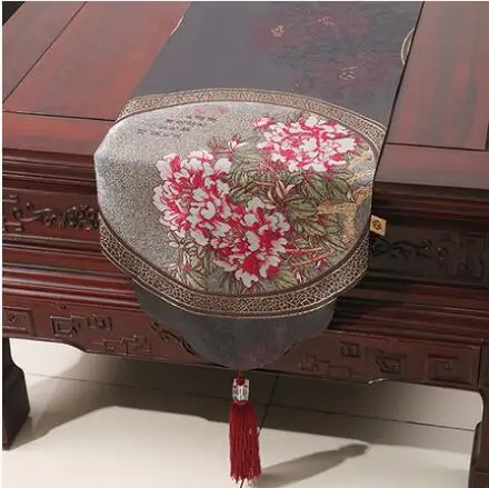 Proud Rose китайский высший сорт настольная дорожка может быть настроена размер скатерть европейского стиля совок современное украшение дома - Цвет: Style 1