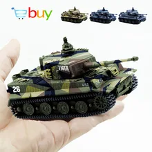 Tanque de combate a Control remoto para niños, vehículo blindado de radiocontrol, juguetes electrónicos para niños, regalos, 4 colores, 1:72