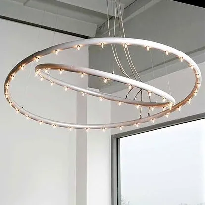 

Nordic modern LED Pendant Light Circle Rings For Living Room Dining room Led Lustres Modern LED Pendant Lamp